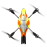 Parrot AR.Drone pour iPhone, iPod Touch & iPad - Jaune