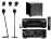Denon AVR-1909 noir + Cabasse Eole 2 syst�me 5.1 noir brillant