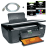Lexmark S305 WiFi + Lexmark No 100 Noir + Lexmark No 100 Multipack Couleur + MCL Samar c�ble imprimante USB 2.0