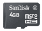 Sandisk carte micro SD HC 4 Go