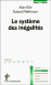 Le syst�me des in�galit�s
