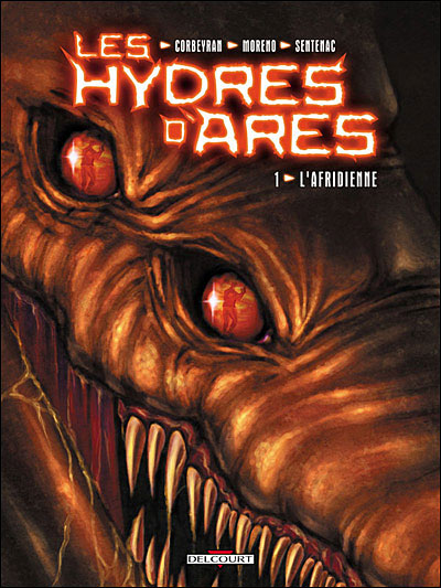 Couverture "Les Hydres d'Ares" T1