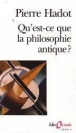 Hadot. Philosophie antique.