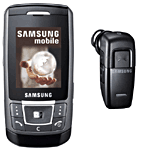 Samsung SGH-D900i + oreillette Bluetooth WEP 200