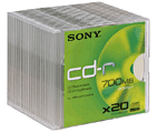 Sony CD-R 80 min x 20