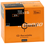 Intenso CD-R 80 min x 10