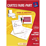 Papier Avery cartes faire-part C2361-20