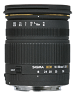 Sigma AF 18-50 mm f : 2,8 DC EX Canon