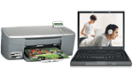 HP Pavilion ze2242EA + imprimante multifonction PSC 1610