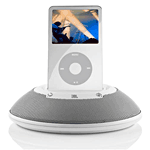 JBL On Stage Micro blanche pour Apple iPod