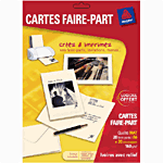 Papier Avery cartes faire-part C2342-10