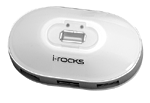I-Rocks 4610 4 ports USB 2.0 blanc