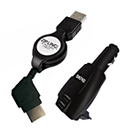 Zip-Linq Pack chargeur USB + secteur + allume-cigare + 2 entr�es USB pour Samsung