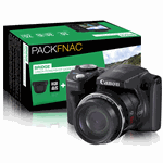 Canon PowerShot SX500 IS Kit Cámara Compacta Avanzada Digital