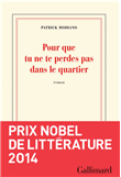 Descargar Pour que tu ne te perdes pas dans le quartier dePatrick Modiano