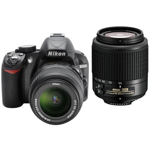 Nikon D3100 18 55 55 200 Vr Kit Cámara Réflex En Fnaces Comprar Fotografía En Fnaces 1234