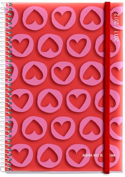 Agenda escolar 2011-12 d/p pin Agatha Ruiz de la Prada, Agatha ...  