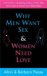 Why men want sex and women need love