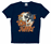 Camiseta Tom y Jerry Logo Azul - Talla L