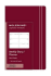 Moleskine agenda 2011 Weekly Horizontal Planner Dark Red