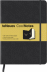 Libreta coolnotes medieum black deer gold
