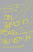 On rumours-allen lane