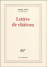 Lettres de chateau