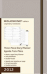 Moleskine 2012 12 Month Cahier 3 Piece Planner Warm Grey Pocket