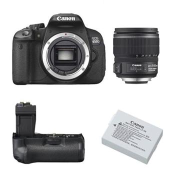 votre CANON EOS 650D + 15 85 IS + BGE8 + LPE8