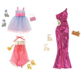 votre Mattel Accessoires Barbie Barbie Fashionista Robe de Soirée