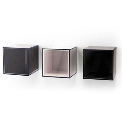 Cube Pixel 10 x 10 cm Noir/Transparent pour 28