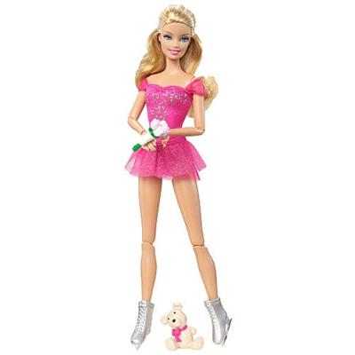 Mattel - Barbie fait du patin  glace pour 214