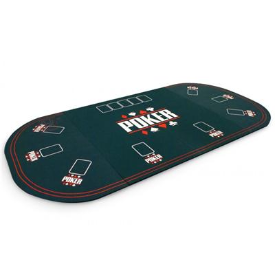 Plateau de poker 8/10 joueurs (vert) pour 62