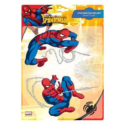 JEMINI - Stickers Relief - Spiderman pour 26