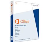 Microsoft Office Professionnel 2013– Version 1 poste PC