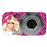 Lexibook - Appareil photo numérique Barbie 8 Megapixels avec cadres intégrés et écran TFT 4.5 cm