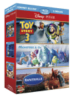 Toy Story 3 - Monstres et Cie - Ratatouille - Coffret Blu-Ray