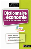 Dictionnaire d'économie et de sciences sociales