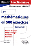 Les mathématiques en 500 exercices