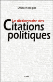 Le dictionnaire des citations politiques