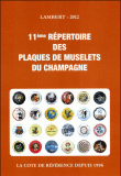 11ème répertoire des plaques de muselets de champagne