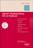 Droit patrimonial de la famille