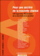Pour une société de la nouvelle chance&nbsp;-&nbsp;Michel Guénaire, Gilles Lipovetsky