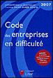 Code des entreprises en difficultés&nbsp;-&nbsp;Corinne Saint-Alary-Houin