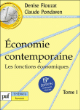 Economie contemporaine&nbsp;-&nbsp;Claude Cannavino-Pondaven, Denise Flouzat