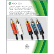 Câble composante HD Microsoft pour Xbox 360&nbsp;-&nbsp;Câble audio/vidéo compatible HD