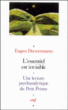 L'Essentiel est invisible&nbsp;-&nbsp;Eugen Drewermann