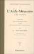 L'aide mémoire culinaire&nbsp;-&nbsp;A. D' Escoffier