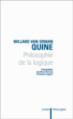 Philosophie de la logique&nbsp;-&nbsp;Willard Van Orman Quine