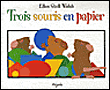 Trois souris en papier